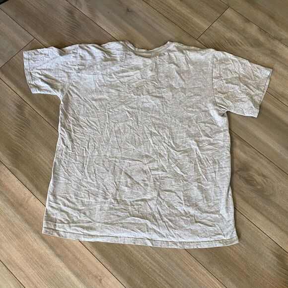 Nike 2000s Grey Athletic Workout Casual TShirt Men XL Bin M-47 - Picture 4 of 4